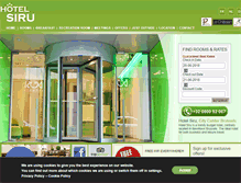 Tablet Screenshot of hotelsiru.com